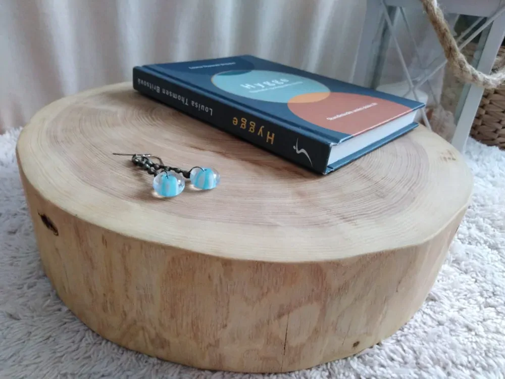 Braver dekorativní kmínek, špalík 28x8cm jasan 100% přírodní dřevo - nízký