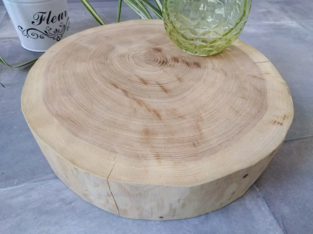 Braver dekorativní kmínek, špalík 28x8cm jasan 100% přírodní dřevo - nízký