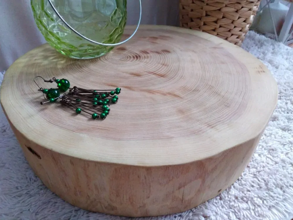 Braver dekorativní kmínek, špalík 28x8cm jasan 100% přírodní dřevo - nízký