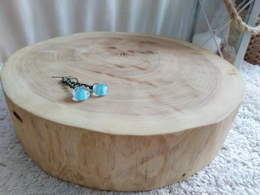 Braver dekorativní kmínek, špalík 28x8cm jasan 100% přírodní dřevo - nízký