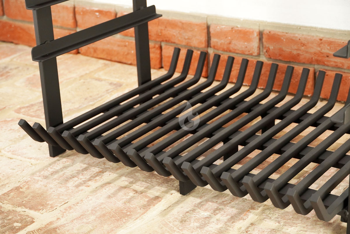 Braver Dragon vložka do zahradního krbu 67x53x45cm, 12 mm, boční držáky + grilovací rošt nerez