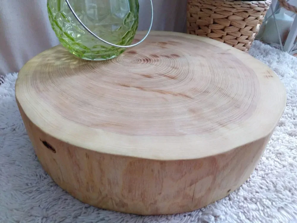 Braver dekorativní kmínek, špalík 28x8cm jasan 100% přírodní dřevo - nízký