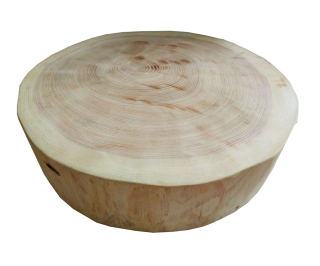 Braver dekorativní kmínek, špalík 28x8cm jasan 100% přírodní dřevo - nízký